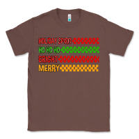 Chestnut holiday spirit hohoho bright merry Classic Tee - MaliasSmallBusiness