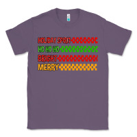 Lavender holiday spirit hohoho bright merry Classic Tee - MaliasSmallBusiness