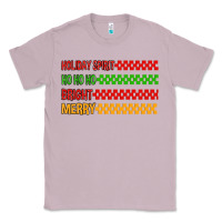 Holiday Spirit Hohoho Bright Merry Classic Tee | Teevron