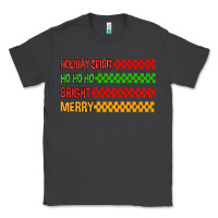 Smoke holiday spirit hohoho bright merry Classic Tee - MaliasSmallBusiness