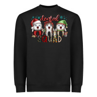 Black dental squad Heavyweight Sweatshirt - SublimationCraftShop