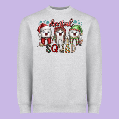 Dental Squad Heavyweight Sweatshirt Designed By Sublimationcraftshop