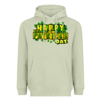 Matcha Happy St. Patrick's Day Heavyweight Hoodie - HowdyJamesFarm