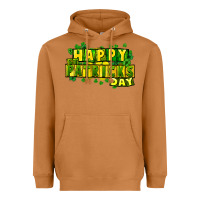 Meerkat Happy St. Patrick's Day Heavyweight Hoodie - HowdyJamesFarm