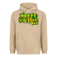 Mushroom Happy St. Patrick's Day Heavyweight Hoodie - HowdyJamesFarm