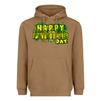 Toasted Coconut Happy St. Patrick's Day Heavyweight Hoodie - HowdyJamesFarm
