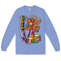 Colony Blue Mardi Gras love Long Sleeve Tee - LillyAllenDesigns