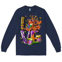 Navy Mardi Gras love Long Sleeve Tee - LillyAllenDesigns