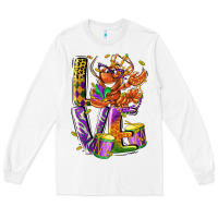 White Mardi Gras love Long Sleeve Tee - LillyAllenDesigns