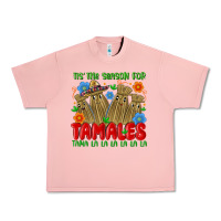 Salmon tis the season for tamales tama la la la la la la Urban Heavy Tee - MaliasSmallBusiness
