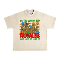 Sandshell tis the season for tamales tama la la la la la la Urban Heavy Tee - MaliasSmallBusiness