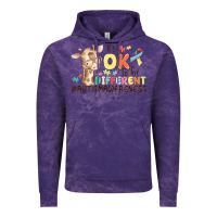 Cloud Purple its ok to be different Vintage Hoodie - MaliasSmallBusiness