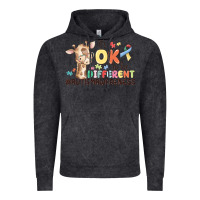 Vintage Black its ok to be different Vintage Hoodie - MaliasSmallBusiness