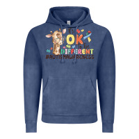 Vintage Denim its ok to be different Vintage Hoodie - MaliasSmallBusiness
