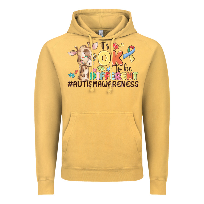 Its Ok To Be Different Vintage Hoodie by MaliasSmallBusiness | Teevron