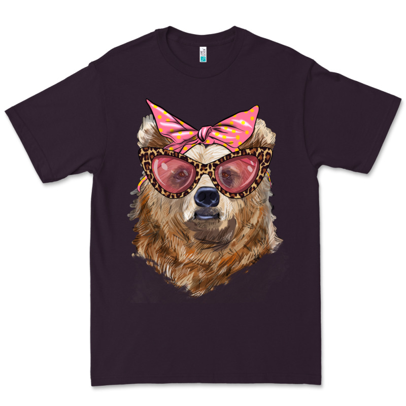 Mama Bear With Glasses And Bandana Premium Tee by Artiststas | Teevron