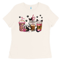 Bone cat mom coffee Ladies Tee - Jasminsmagicworld