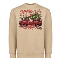 Mushroom merrycamperchristmas Heavyweight Sweatshirt - SublimationCraftShop