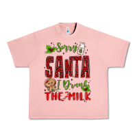 Salmon sorry santa ı drank the milk Urban Heavy Tee - MaliasSmallBusiness