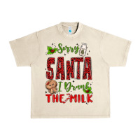 Sandshell sorry santa ı drank the milk Urban Heavy Tee - MaliasSmallBusiness