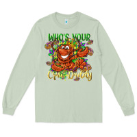 Matcha Who's your craw daddy Mardi Gras Long Sleeve Tee - LillyAllenDesigns