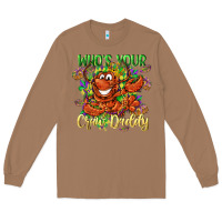 Toasted Coconut Who's your craw daddy Mardi Gras Long Sleeve Tee - LillyAllenDesigns