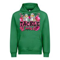 Emerald tackle cancer with ghosts playing football Urban Hoodie - LillyAllenDesigns