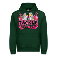 Forest Green tackle cancer with ghosts playing football Urban Hoodie - LillyAllenDesigns