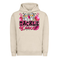 Pigment French Oak tackle cancer with ghosts playing football Urban Hoodie - LillyAllenDesigns