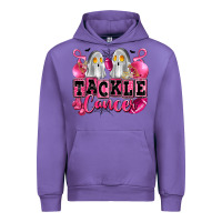 Tulip tackle cancer with ghosts playing football Urban Hoodie - LillyAllenDesigns