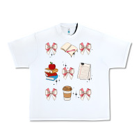 White teacher Urban Heavy Tee - JahusDesignShop