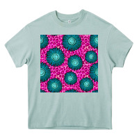 Arona floral pink leopard seamless pattern Heavy Core Tee - BundleAndBundleShop