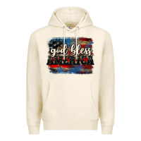 Tofu God bless America  4th of July Premium Hoodie - CowGirlArtShop