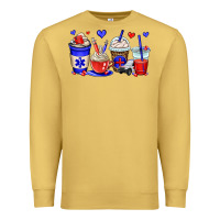 Antique Gold emt emergency medical technician coffee cups Premium Sweatshirt - OliviaCreatesArt