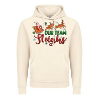 Vintage Artic our team sleigh Vintage Hoodie - MaliasSmallBusiness
