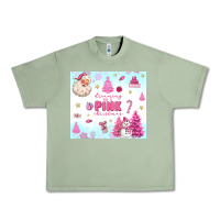 Oil Green dreaming of a pink christmas Urban Heavy Tee - MaliasSmallBusiness
