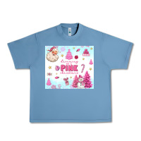Pebble Blue dreaming of a pink christmas Urban Heavy Tee - MaliasSmallBusiness