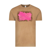 Vintage Camel gemstone pink leopard background Vintage Tee - JahusDesignShop