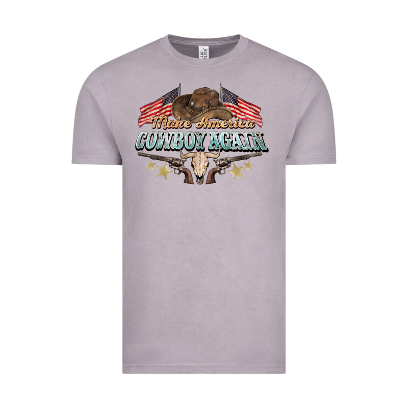 Make America Cowboy Again Vintage Tee by NancyCooperArtShop | Teevron
