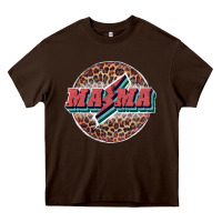 Chocolate Brown mama Heavy Core Tee - JahusDesignShop