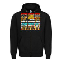 Black fuck around and find out Zipper Hoodie - TumblerDesignByShophia