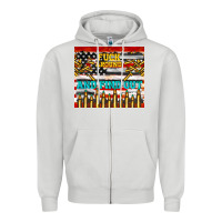 Dove Grey fuck around and find out Zipper Hoodie - TumblerDesignByShophia