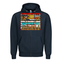 Navy fuck around and find out Zipper Hoodie - TumblerDesignByShophia
