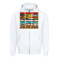 White fuck around and find out Zipper Hoodie - TumblerDesignByShophia