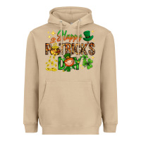 Mushroom Happy St. Patrick's Day Heavyweight Hoodie - HowdyJamesFarm