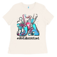 Bone da dental assistant Ladies Tee - AdoDesignShop