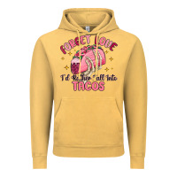 Vintage Mustard forget love id rather fall into tacos Vintage Hoodie - MaliasSmallBusiness
