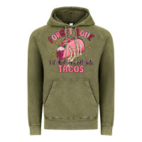 Vintage Olive forget love id rather fall into tacos Vintage Hoodie - MaliasSmallBusiness