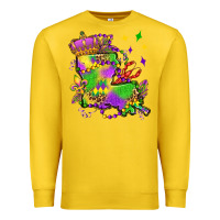 Lemon louisiana map mardi gras olivia Premium Sweatshirt - OliviaCreatesArt