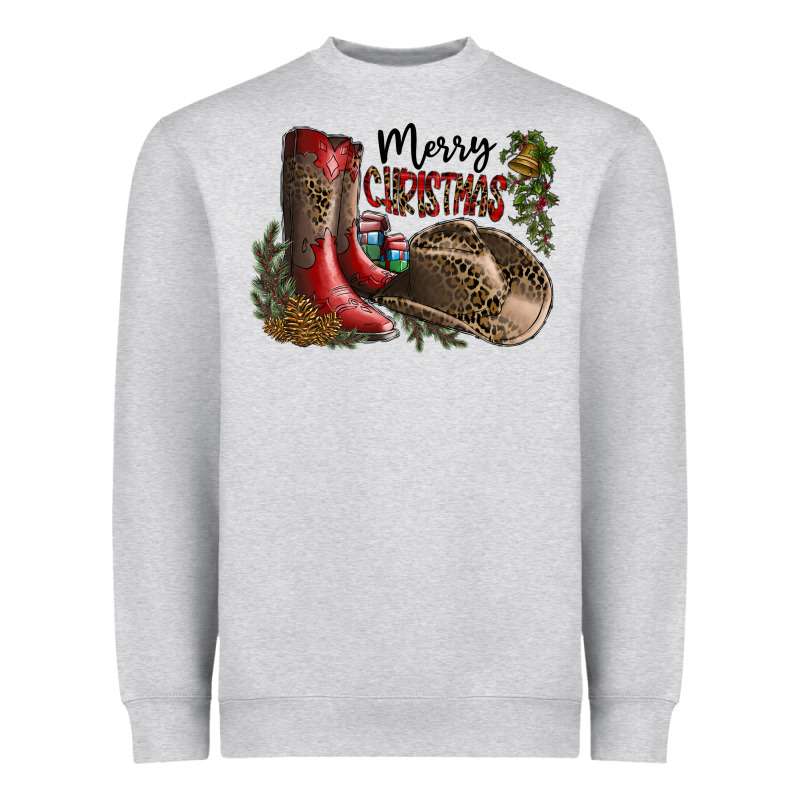 Merry Christmas Heavyweight Sweatshirt by SublimationCraftShop | Teevron